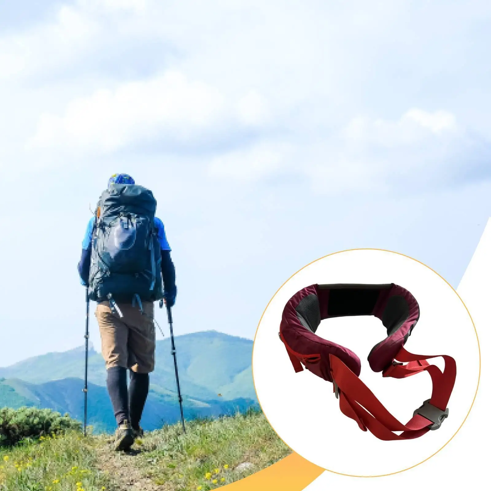 backpack-waist-belt-direct-replace-gear-sturdy-attachment-accessories-red-waist-pack-mountaineering-bag-waist-strap-waistband