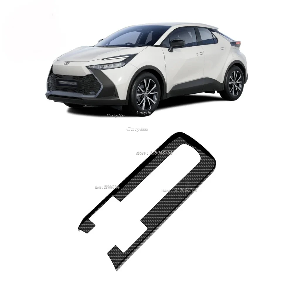 Dla Toyota CHR C-HR 2024 2025 ABS Karbonowa Nakładka Dekoracyjna na Panel Zmiany Biegów Konsoli Centralnej Akcesoria Tuningowe cutylin — zdjęcie 4