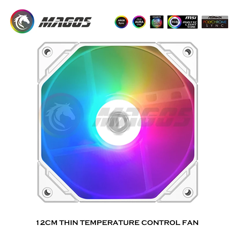 120MM PWM Cooling Fan 15mm Thin CPU Cooler Radiator For Water Cooling system PC Gamer DIY Cabinet MOD Computer Case Slim Fan