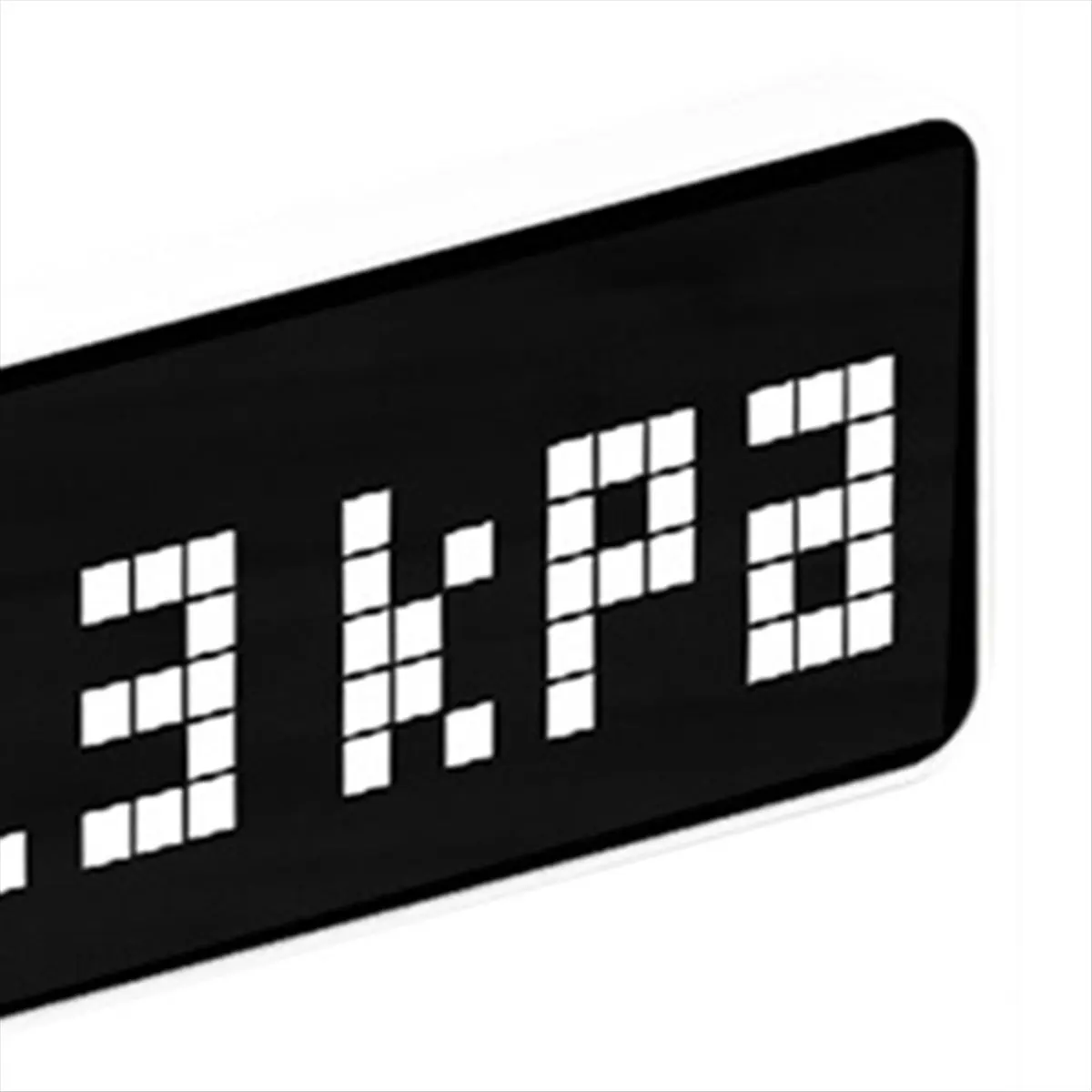 A32I TC001 Smart Pixel Clock Youtube Followers Simultaneous Pixelated Message Display Smart Desktop Clock