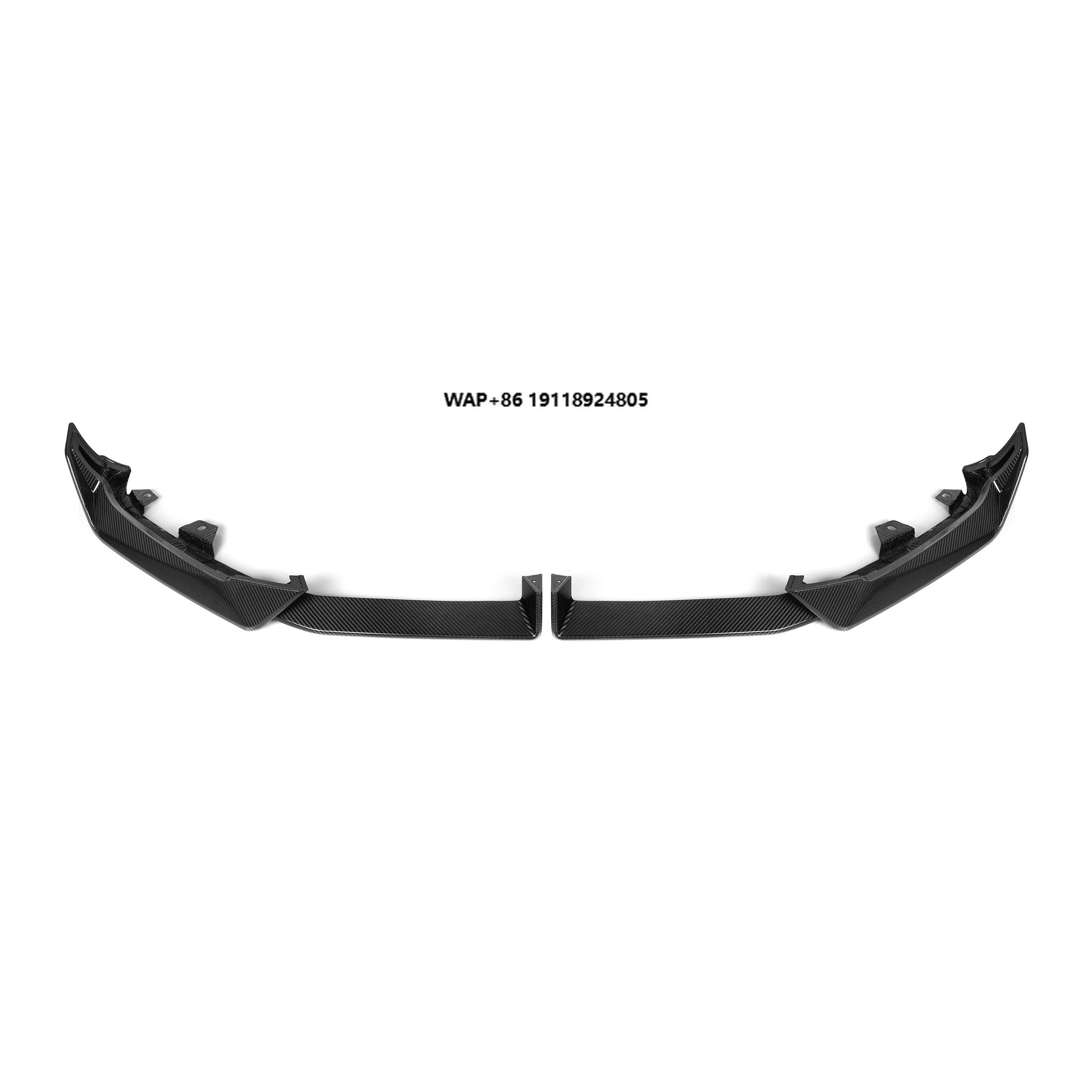 

Dry Carbon Fiber Front Lip G06 Front Bumper Lip Spliiters MP Style 2PCS Fit for X6 G06 LCI 2023+