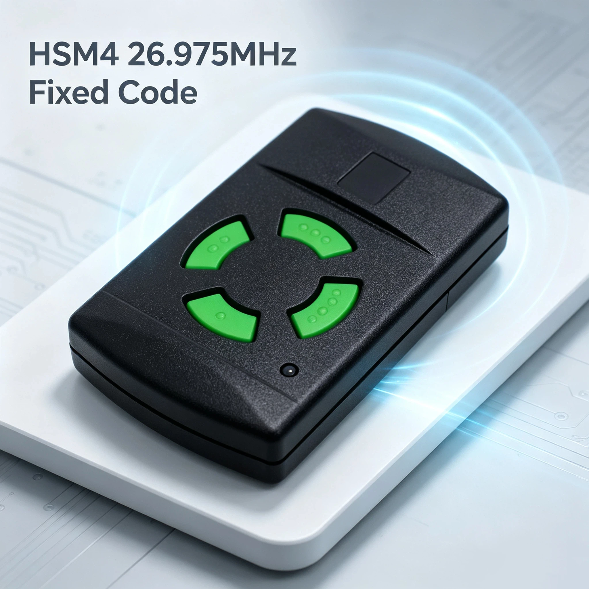 Handheld Transmitter HSM4 26.975MHz Duplicator Clone garagentoröffner Garage Door Remote Control 4 Buttons