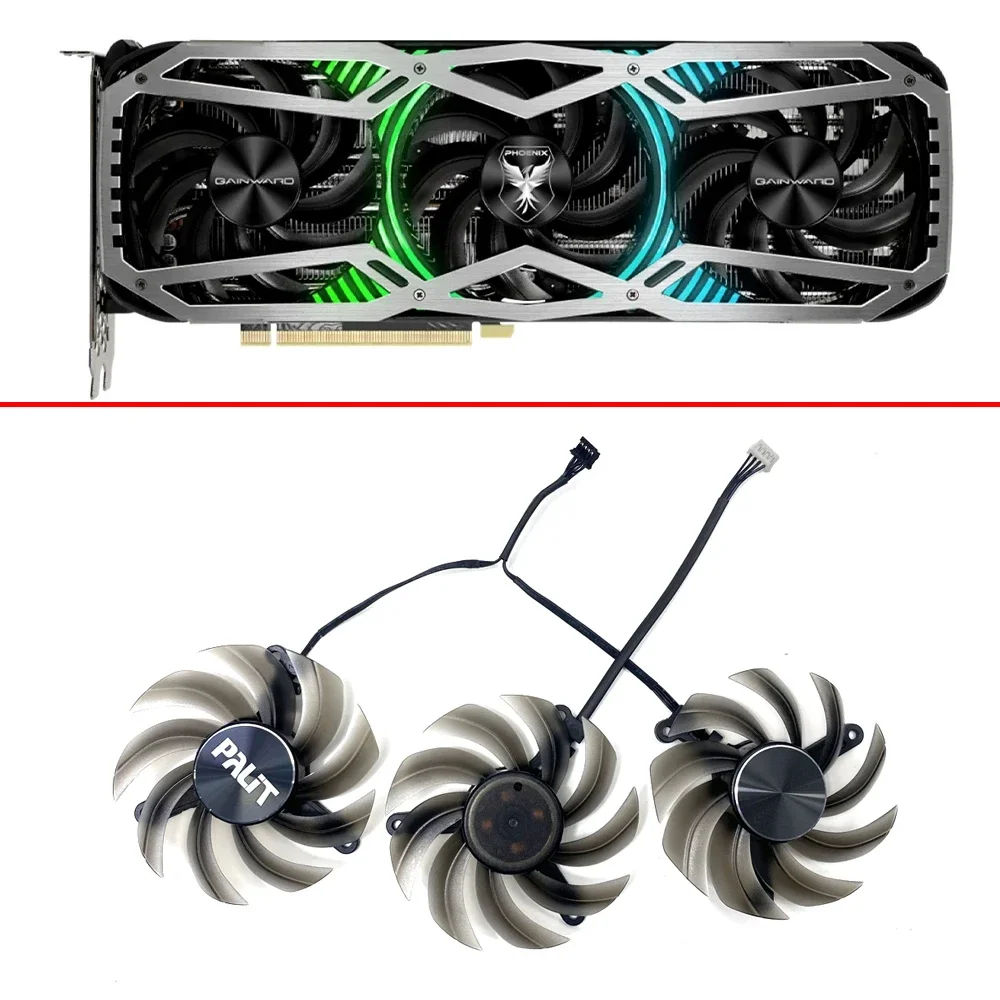 Cooling Fan 82MM 4pin FD8015U12D RTX3060Ti RTX370 for Gainward RTX 3060 Ti 3070 3070Ti 3080 3080Ti 3090 Phoenix GS Fans GPU