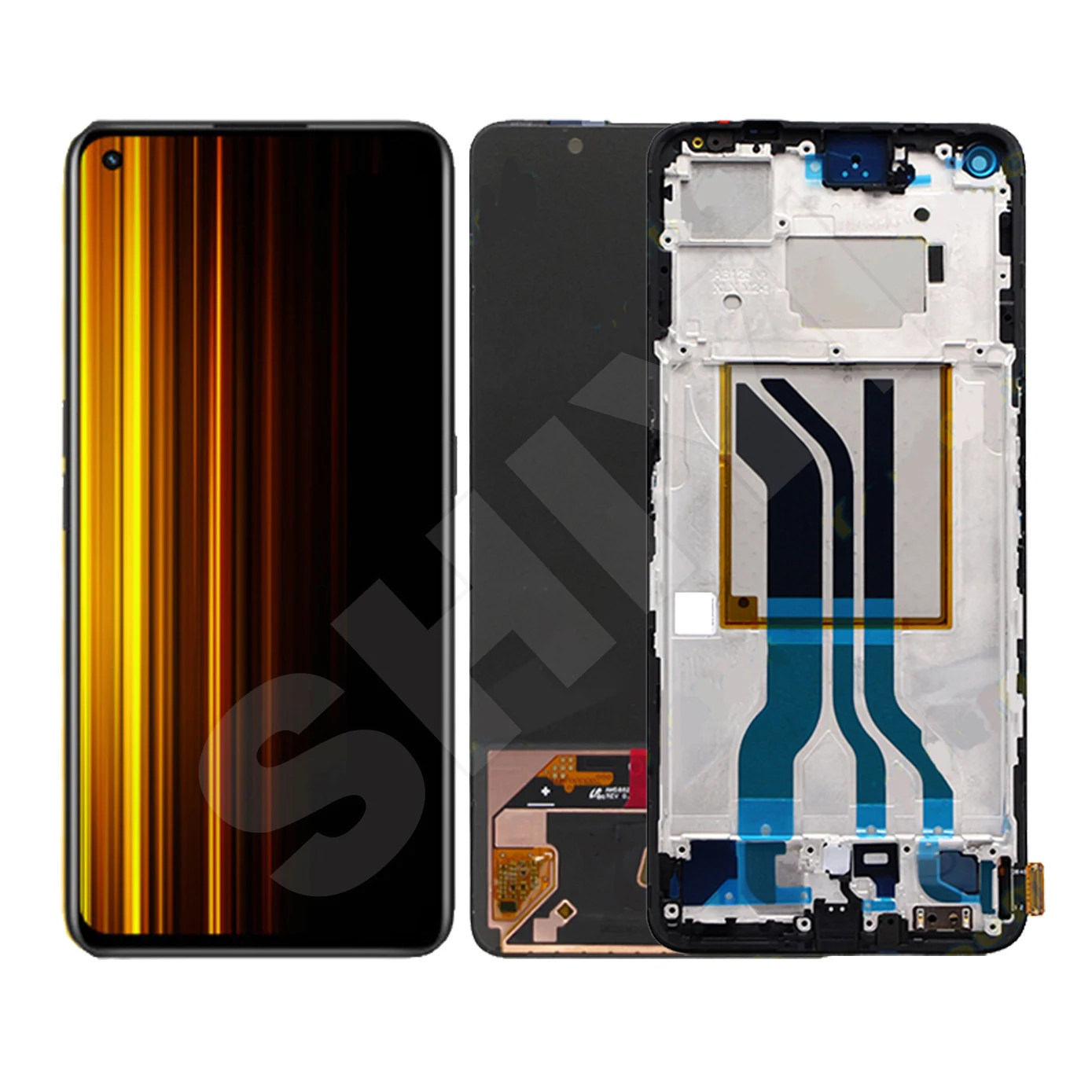 Imagem -05 - Original Lcd Display Touch Screen Digitizer Oppo Realme gt Neo 3t Oppo Rmx3372 Rmx3371 662 em