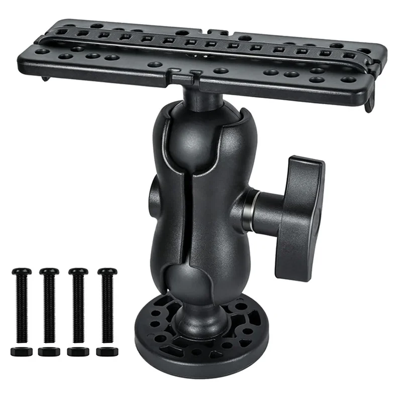 AA63 HOT 魚探ベース、ユニバーサル 360 °   回転ボール魚探知機ブラケットは、オーシャンボート、カヤック、ポンツーンに適しています。