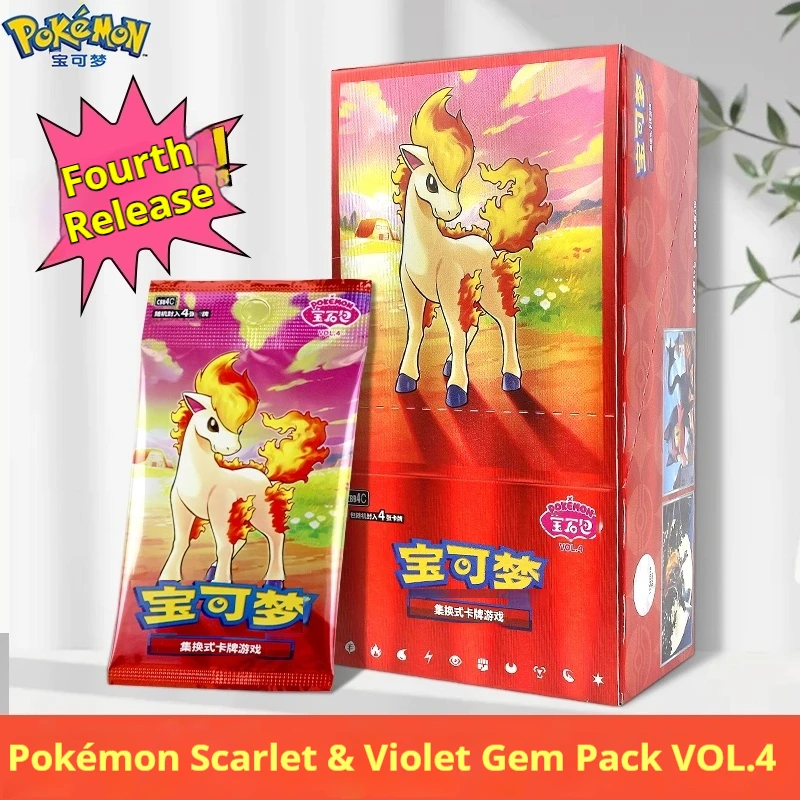 pokemon-tcg-paquete-de-gemas-en-chino-simplificado-vol4-scarlet-violet-caja-de-sobres-de-cartas-coleccionables-cartas-de-ponyta-regalos