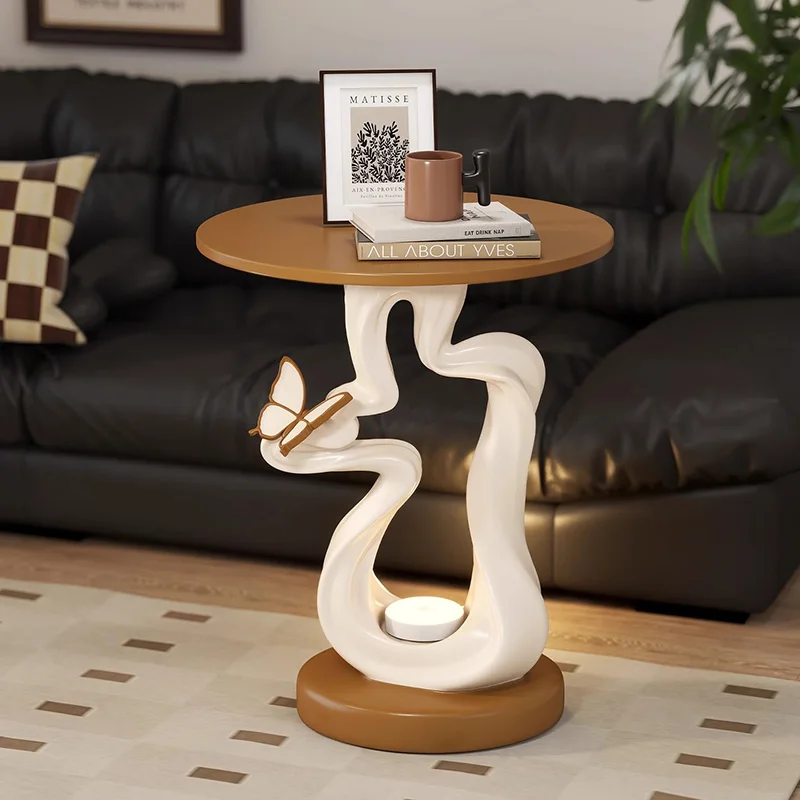 مصمم الشمال طاولة جانبية الخدمة الجمالية الديكور كتب طاولة جانبية ألبوم صور الدائمة Couchtisch أثاث غرفة المعيشة