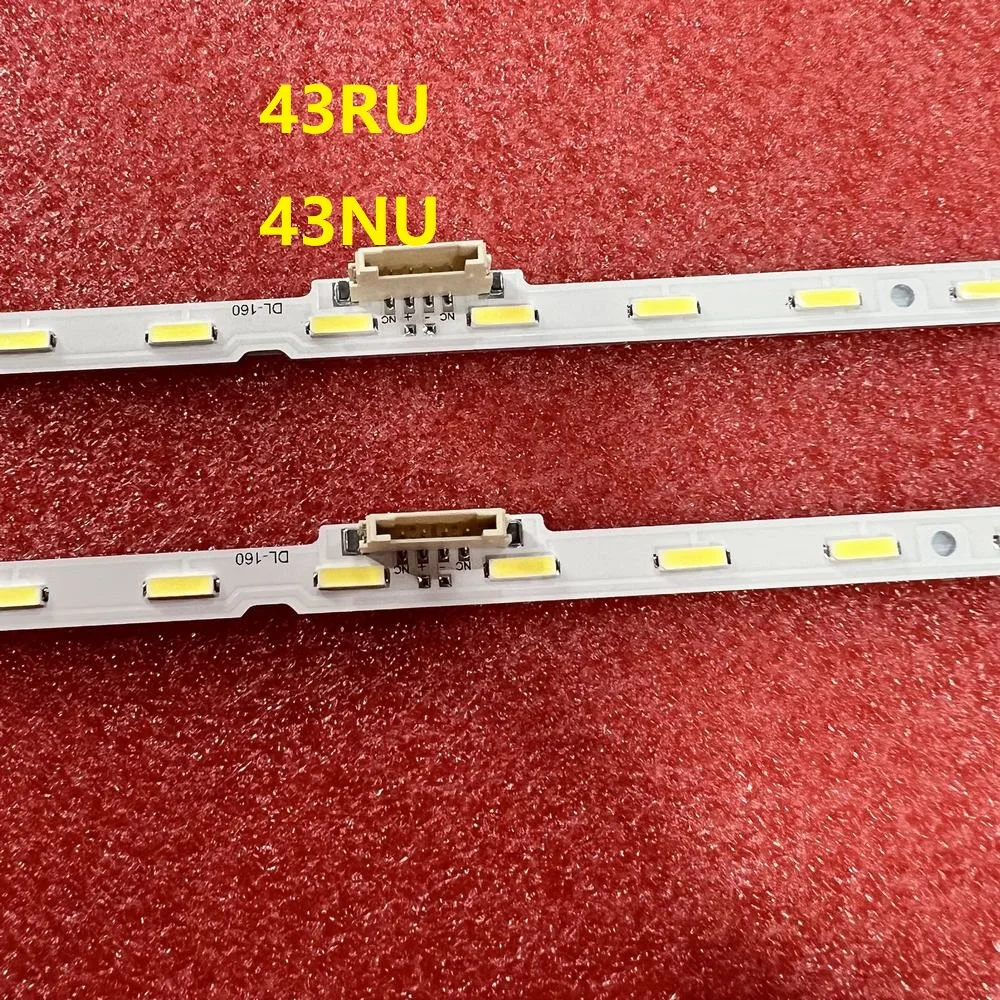 Tira de luces LED, accesorio para UN43NU6900F, UE43N5570AU, UE43N5540AU, UE43N5510AU, UE43N5500AU, UN43NU710DF, UN43NU7100P, UN43NU7100K, UN43NU7100G