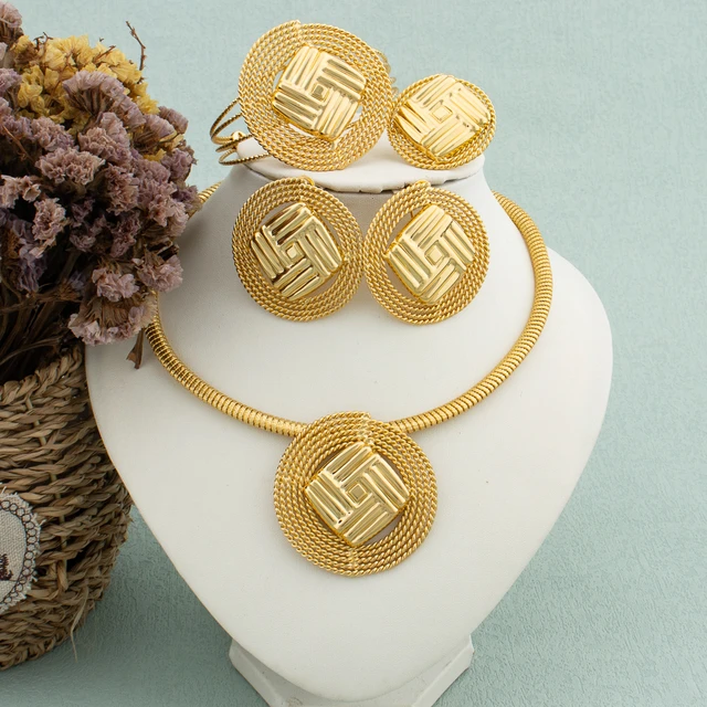 Fashion aliexpress gold jewelry