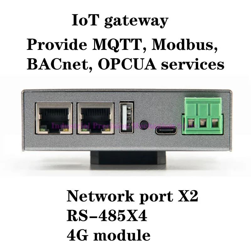 

4G IoT gateway supports nearly a hundred acquisition protocols such as Modbus, BACnet, DLT645, PLC