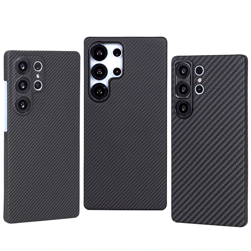 YTF Etui Kevlarowe Magnetyczne Ultracienkie Odporne na Upadki do Samsunga S25Ultra/S25 Plus, S24Ultra/S24 Plus/S23 Ultra, Twarda Obudowa z Włókna Aramidowego — zdjęcie produktu 7