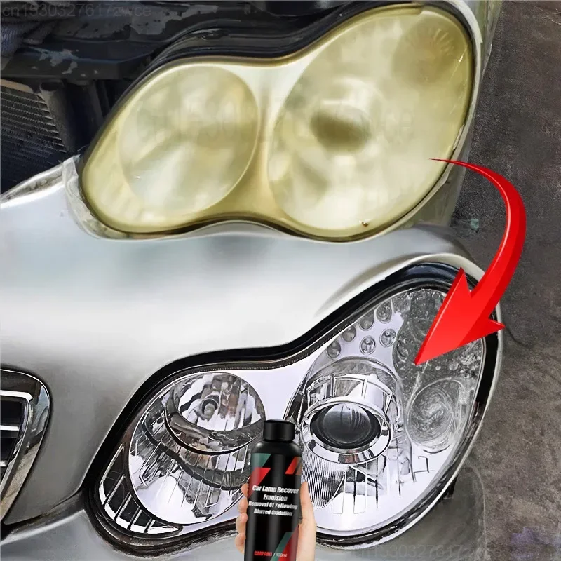 Car Headlight Restoration Polishing Kits Headlamp Repair Kits Car Light Polisher Cleaning Paste Car Paint Care Refurbish Agent