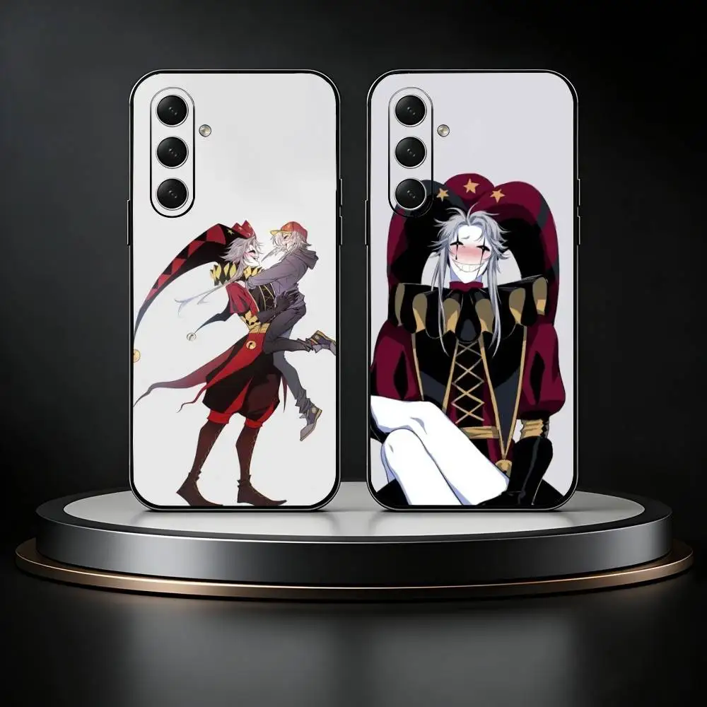 

The F-Freak Circus Phone Case For Samsung Galaxy A73,A21s,A22,A31,A52,A53,A71,A41Soft Black Shell