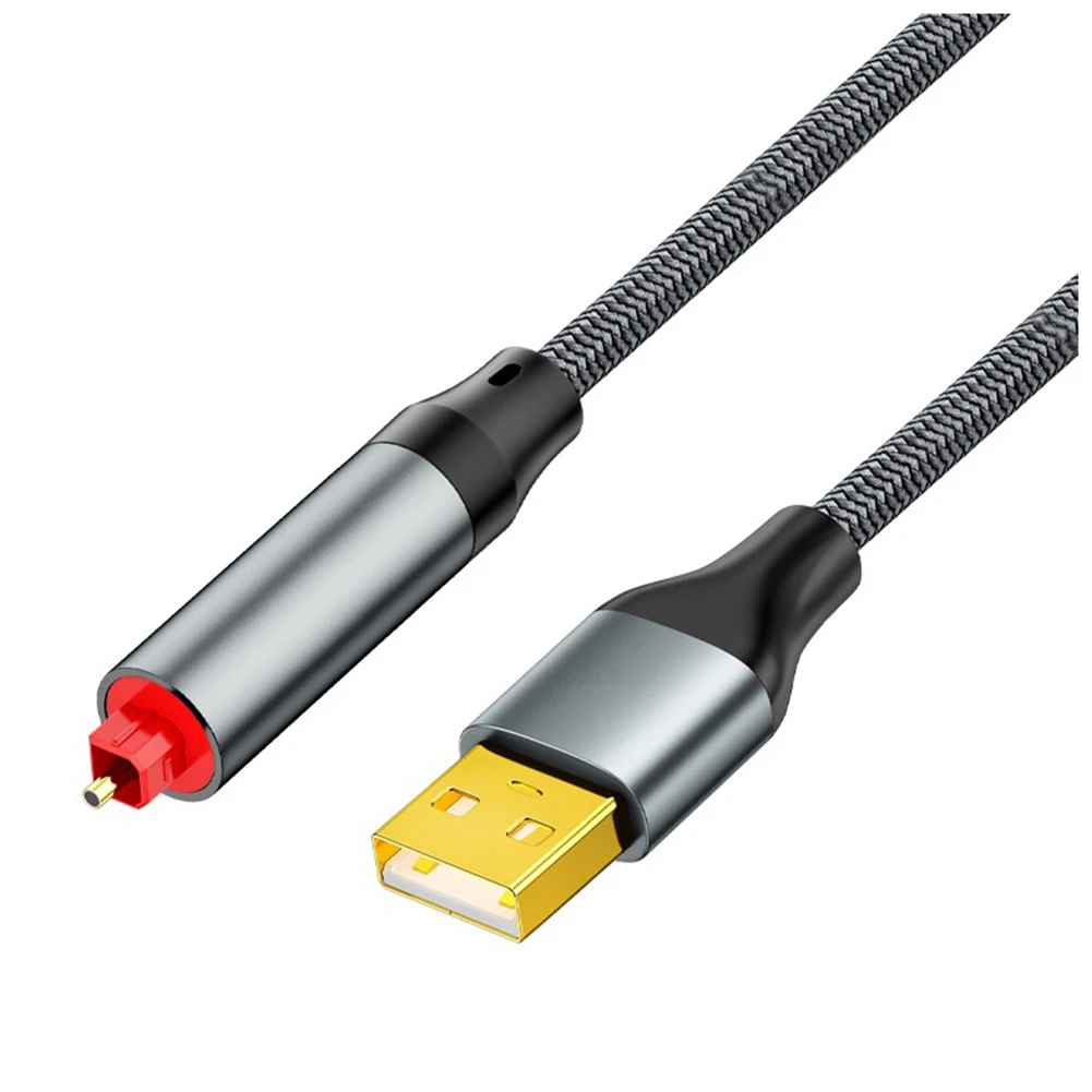 (A75T) Kabel audio USB do światłowodu, kabel USB do światłowodu SPDIF, kabel adapter TV do Alcoholic, kabel adapter laptopa do k — zdjęcie produktu 2