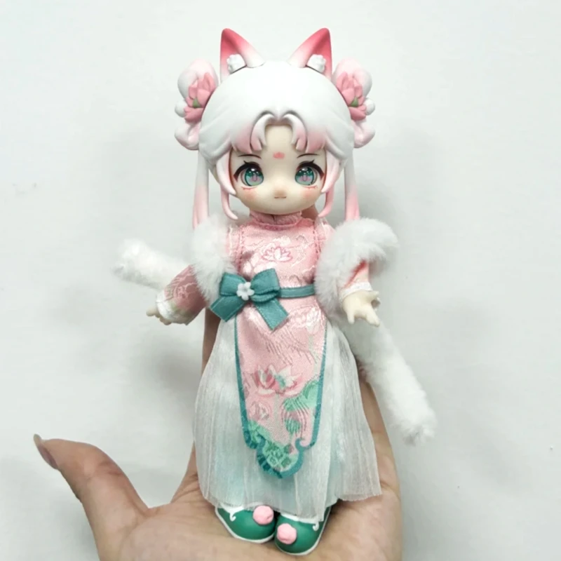 Nagi a quarta geração xiaoyao você série caixa cega figura de ação 12 pontos bjd estatueta da moda presente moda colecionáveis