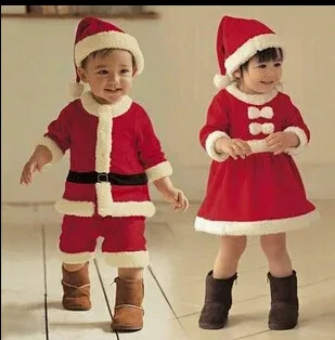 New Christmas costumes for boys and girls Christmas costumes for children Christmas costumes in Europe and America