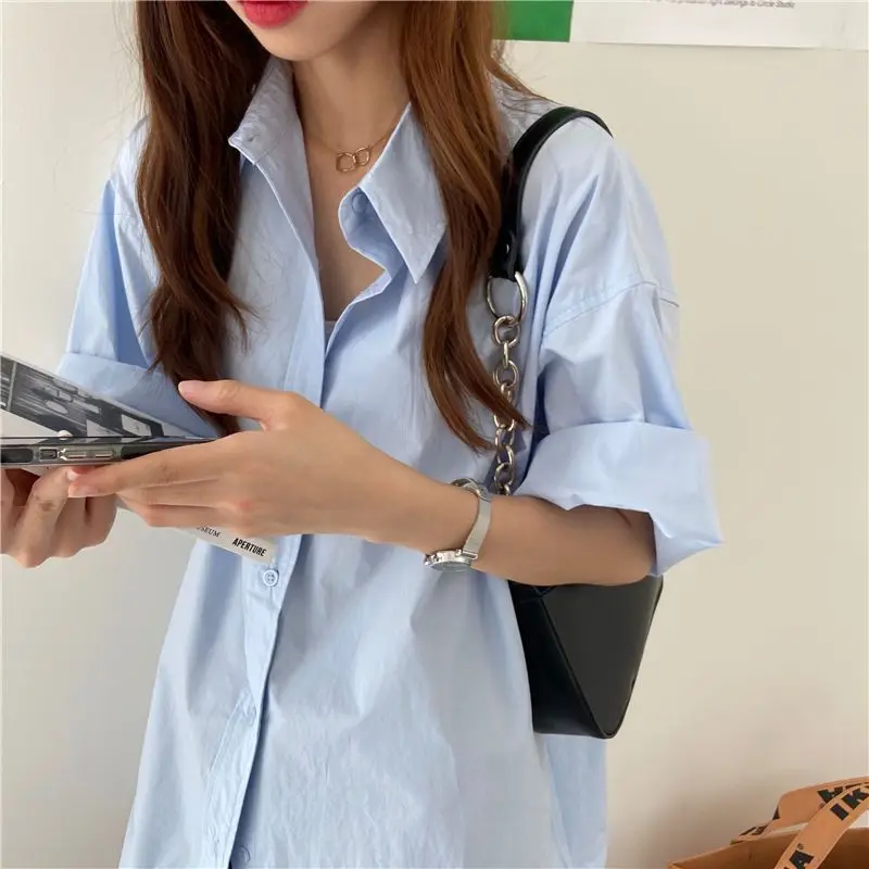 

Shirts Women Mesh Layered Flounce Sleeve Balloon Fit Art Photography Avant-garde Blouse For Experimental Youth Event Outfits