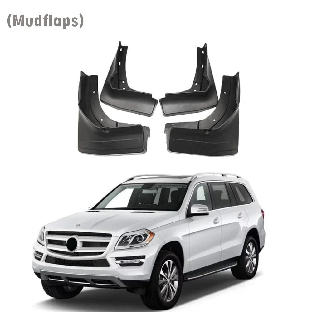 For Benz GL Class GLS X166 GL350 GL400 GL450  2013-2019 Mudflaps Fender Mud Flap Guards Splash Mudguard Car Accessories 4pcs