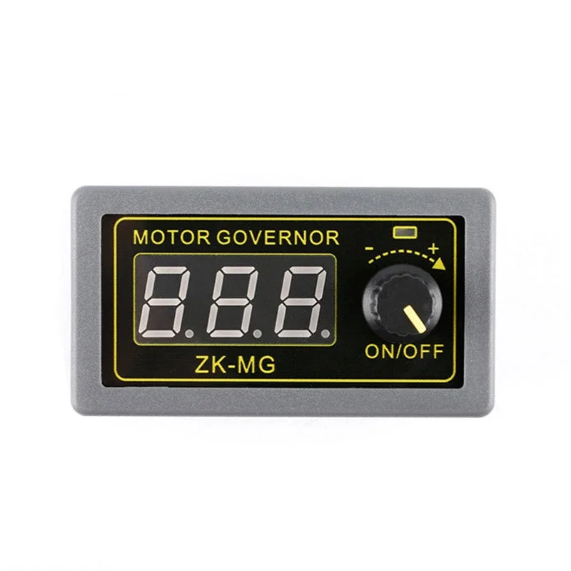 ZK-MG Motor Governor PWM Adjustable Speed Control Module 5V 12 V24 MAX 15A Encoder Duty Radio Frequency Digital Display Energy