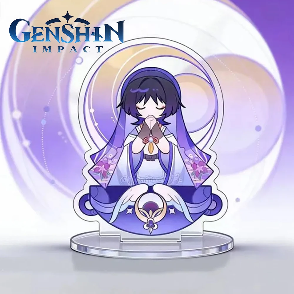 Figura de Acrílico de Cosplay del Personaje Wanderer Balladeer del Juego Genshin Impact, Modelo de Dibujos Animados, Decoración de Escritorio, Placa Decorativa