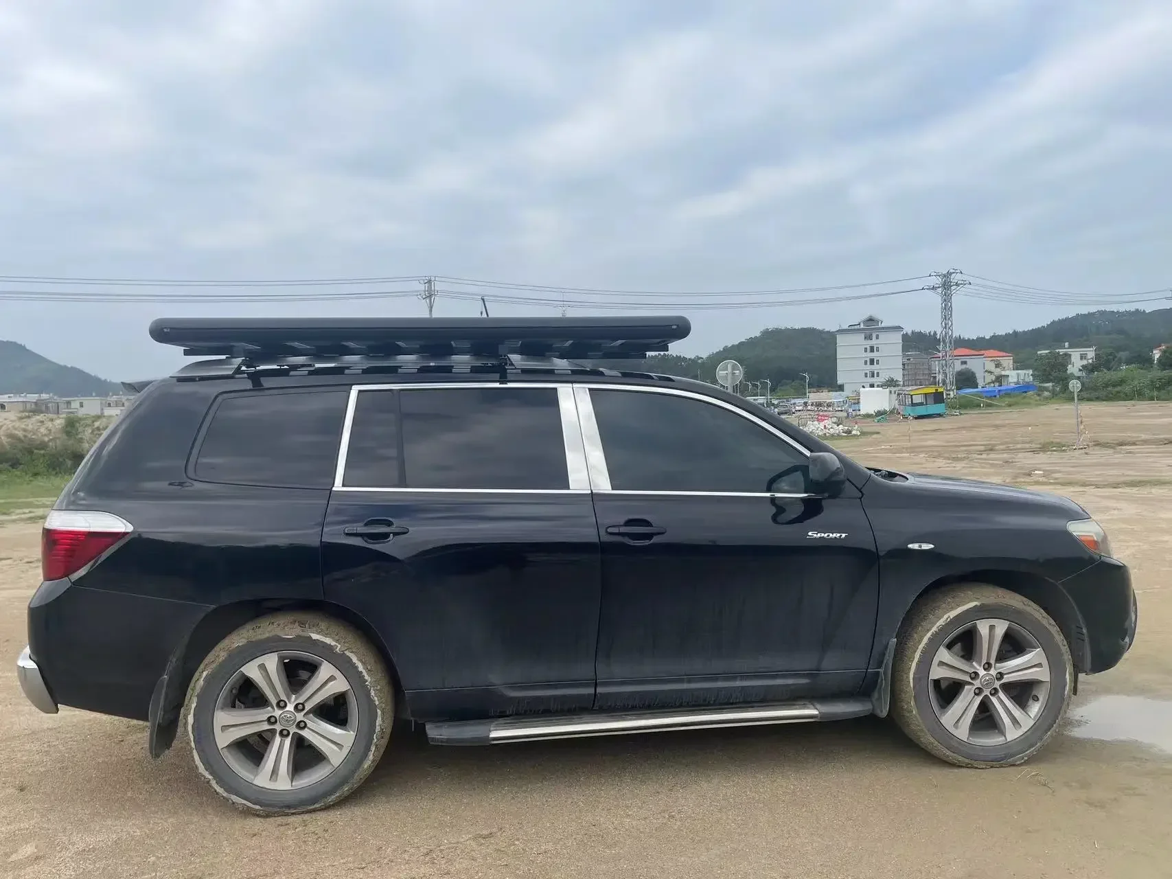 Multi-functional roof rack guality aluminum 4x4 universal luggage bar car Roof Rack   basket   frame rac