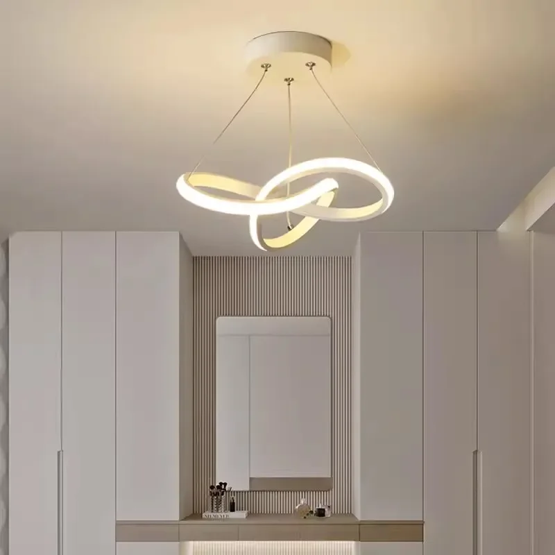 Moderne Led Eetkamer Lamp Persoonlijkheid Creativiteit Eenvoudige Eetkamer Kroonluchter Nordic Moderne Eenvoudige Eetkamer Hotellamp