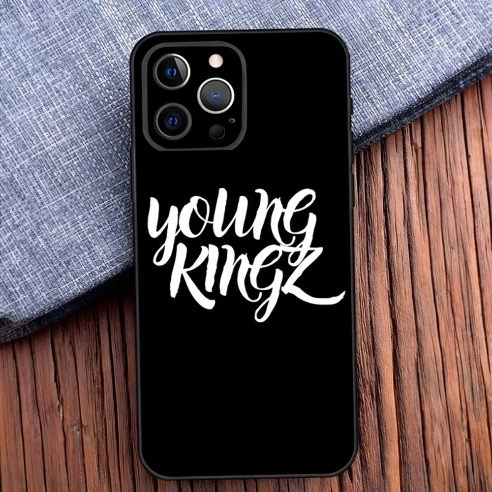 Myke Towers Rapper Phone Case para iPhone 16,15,14,13,12,11,Pro,X,XS,Max,XR,Plus,Mini Soft Black Cover