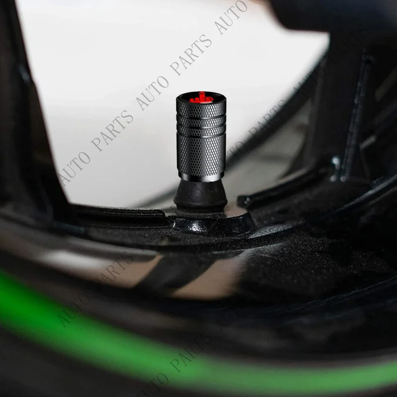 A+ Black Middle Finger Logo Cap Cover For Car Wheel Tire Valve Stem Cap Accessories