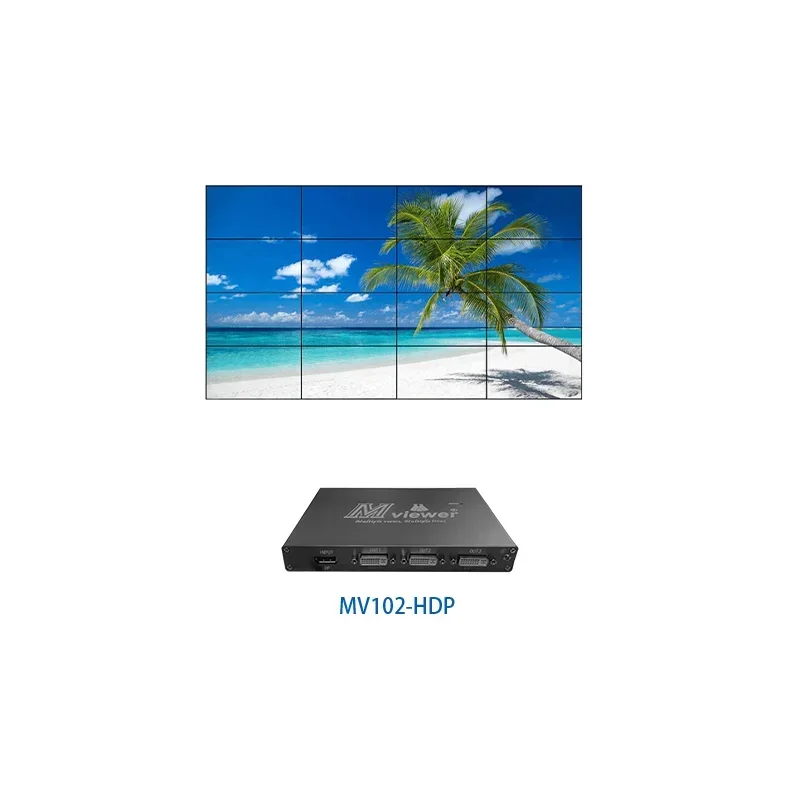 Point to point Solution Ultra HD 4K  Splice Controller MV102-HDP Video processor
