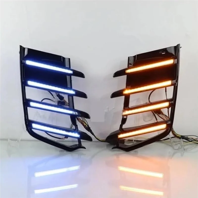 -A89Z مصباح الضباب النهار تشغيل ضوء بدوره إشارة الجبهة مصبغة ضوء لتويوتا لاند كروزر 300 LC300 2022 2023