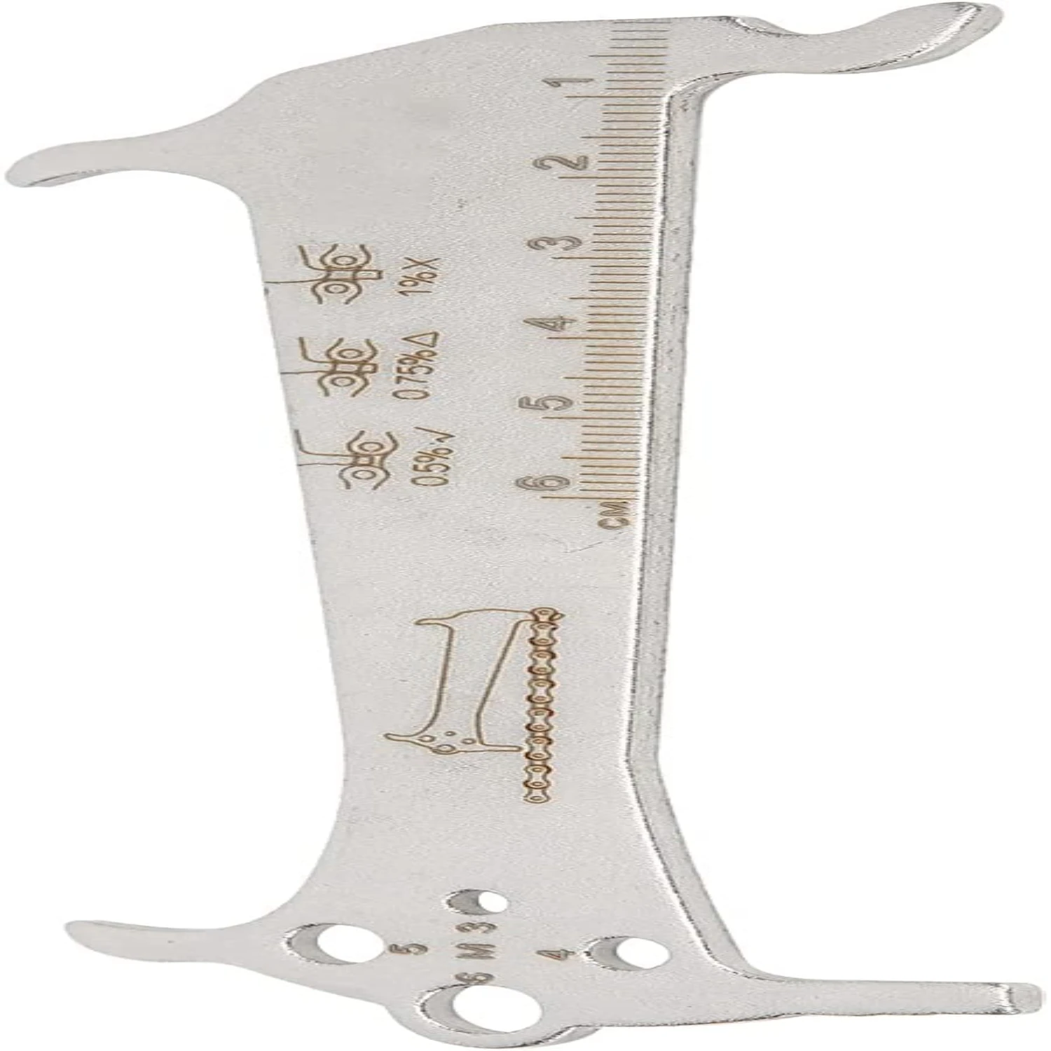 เครื่องมือวัดโซ่ที่แม่นยําและจําเป็นสําหรับจักรยานเสือภูเขาและเสือหมอบ - ไฟแสดงการสึกหรอที่เชื่อถือได้สําหรับ Peak Perfo