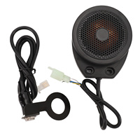 Motorcycle Engine Sound Simulator 110DB Universal DC12V to 80V Engine Sound Simulated System for Electric Scooters Go Kart