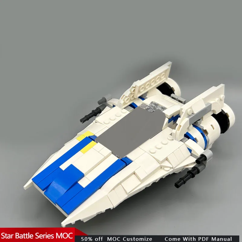 

594 шт. Космическая война 75399 Альтернативная модель, 4x упаковка, комплект MOC, модульный строительный блок, популярная игрушка «сделай сам», рождественский подарок