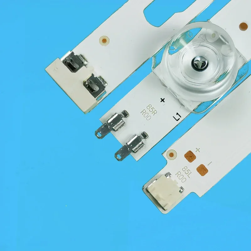 Pour 85 "TV UA85TU8000JXXZ V0T7-850SMA-R0 5 + 5 + 6LED 85R/L/M R00 18Pcs/1Set LED Rétro-Éclairage Bande