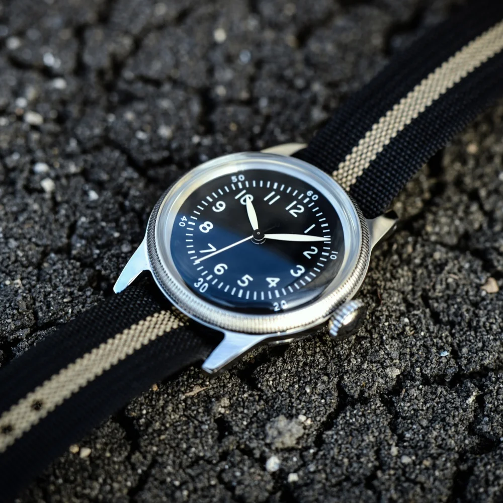 RDUNAE 2025 New Men Quartz Watch Miyota Super 2035 RA07 Retro Military Stainless Steel Mineral Glass Waterproof 50m Reloj Hombre