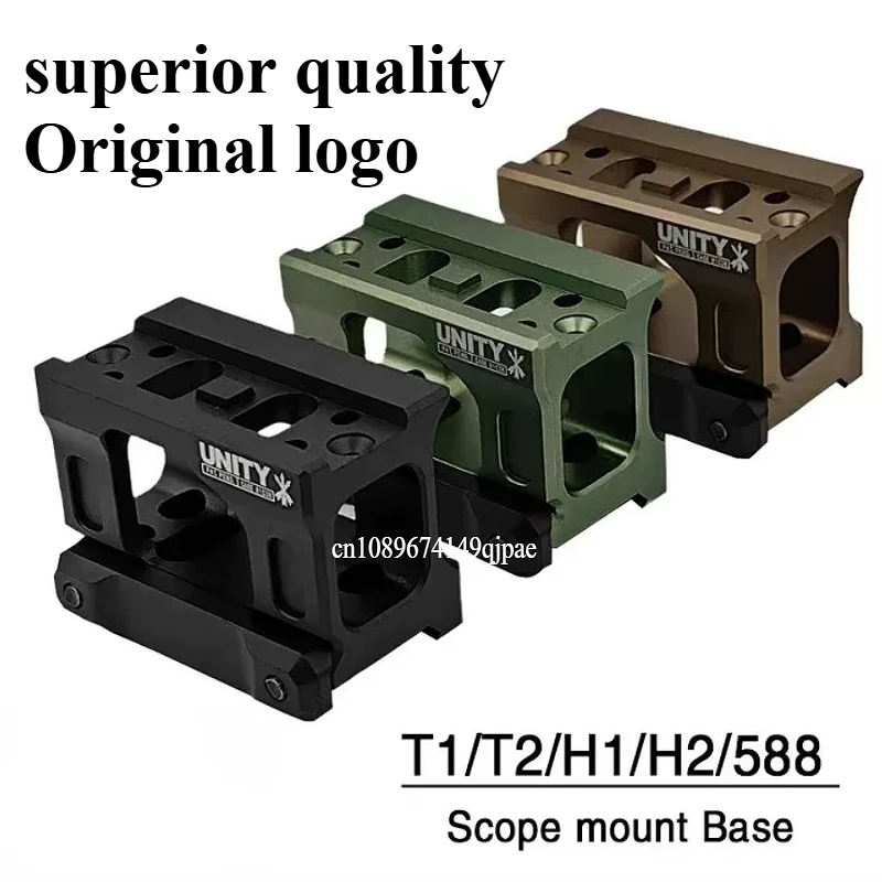 2025 Nieuwe YR 271 UNITY Snelle Riser Mount Voor Tactical Airsoft T2 ROMEO 5 Red Dot Sight Scope Universele Verhooging Beugel