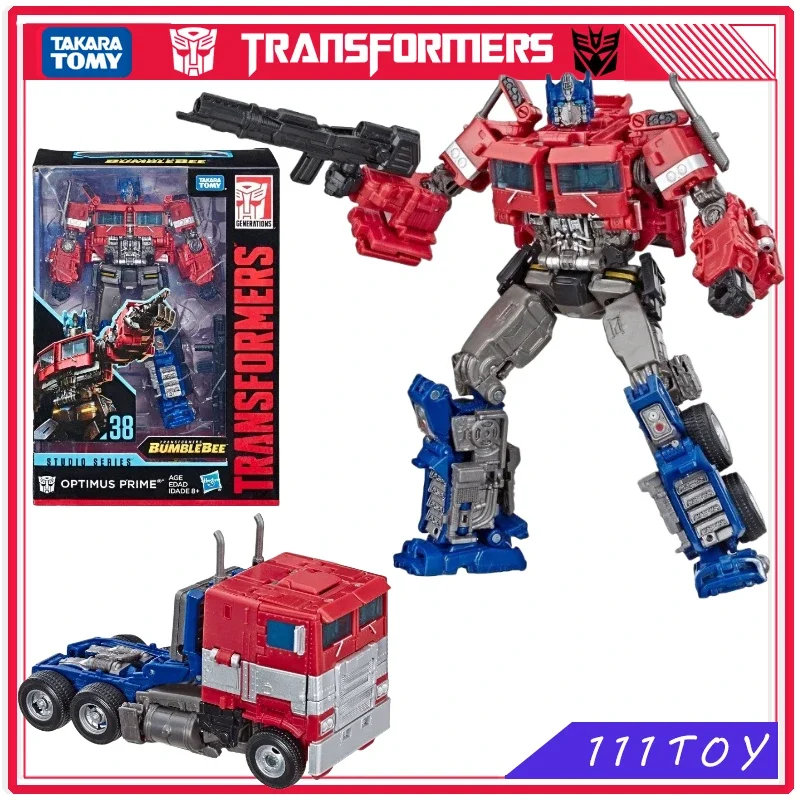 

In Stock Takara Tomy Transformers Toy Studio Series SS38 Optimus Prime Anime Figures Robot Toys Action Figure Gifts Hobbies