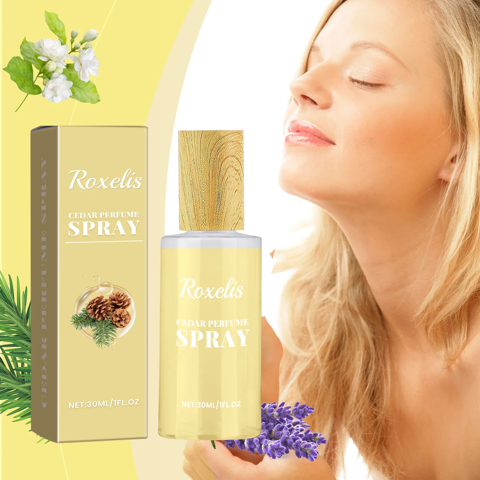 

30ML Vanilla Perfume Spray Long Lasting Fragrance Attracts Love Pheromone Scent Floral Unisex Dating Women Body Fruit Perfume