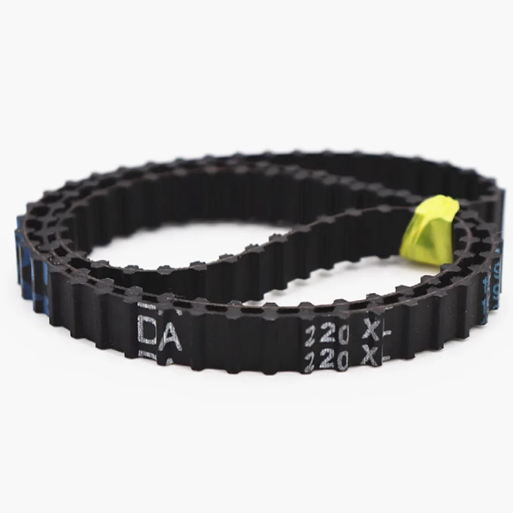 Trapezoidal Tooth Double-sided Synchronous Belt Pitch=5.08mm Perimeter=220-400DAXL Width 6/8/10/13/15/20mm Rubber Timing Belt