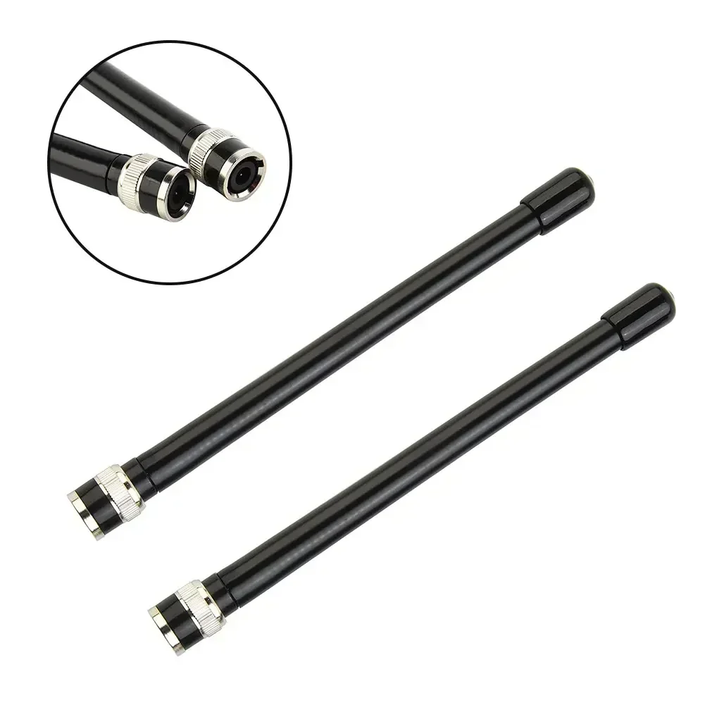 2 uds antena Walkie Talkie BNC VHF136-174MHz aérea para Radio bidireccional 10W con enchufe BNC estándar