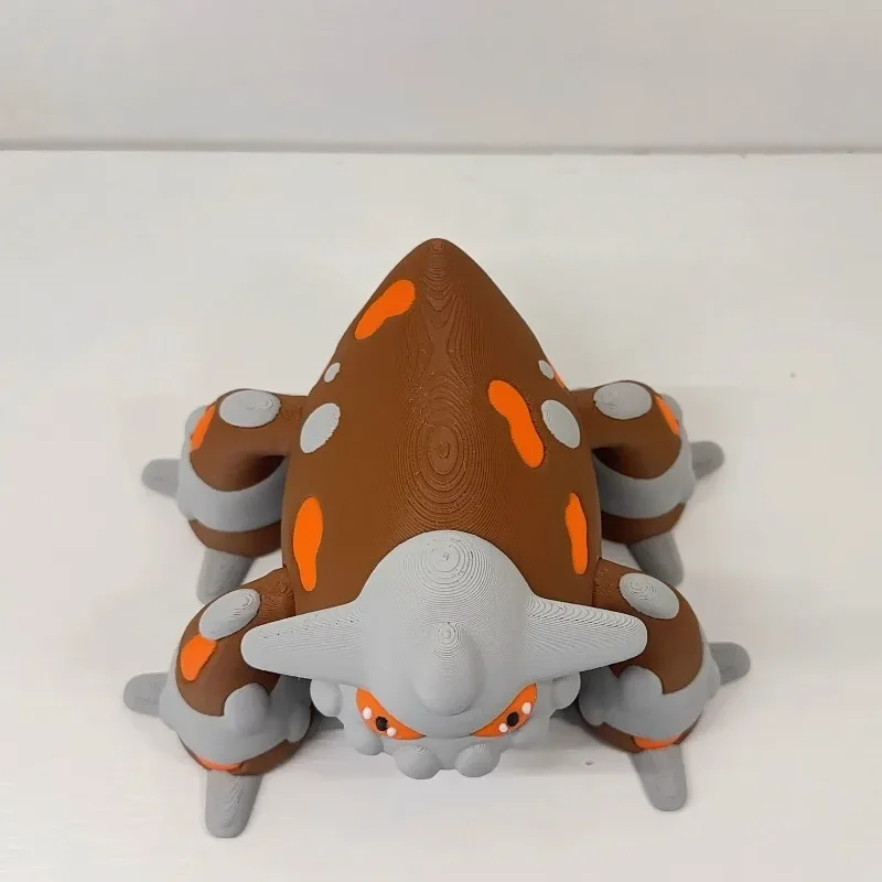 8.5 سنتيمتر ثلاثية الأبعاد الطباعة 1/20 مقياس العالم Heatran بوكيمون لعبة الطرفية PLA جمع نموذج سطح المكتب زخرفة الديكور هدية لصبي