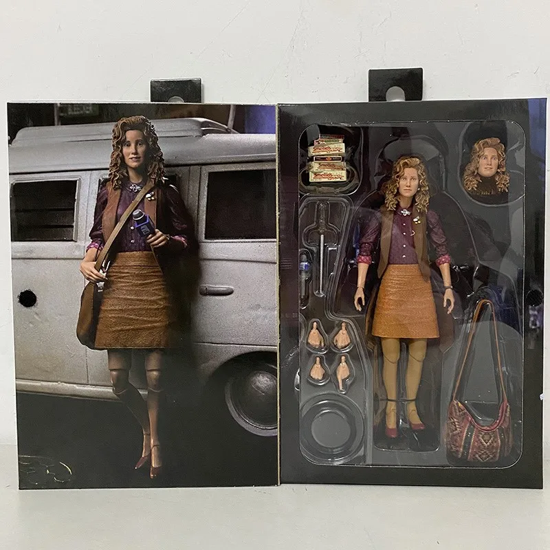 NECA السلاحف الشكل الكلاسيكي فيلم فيلم 1990 أبريل أونيل كيسي جونز إيستمان وليرد سلاحف ألعاب شخصيات الحركة #6