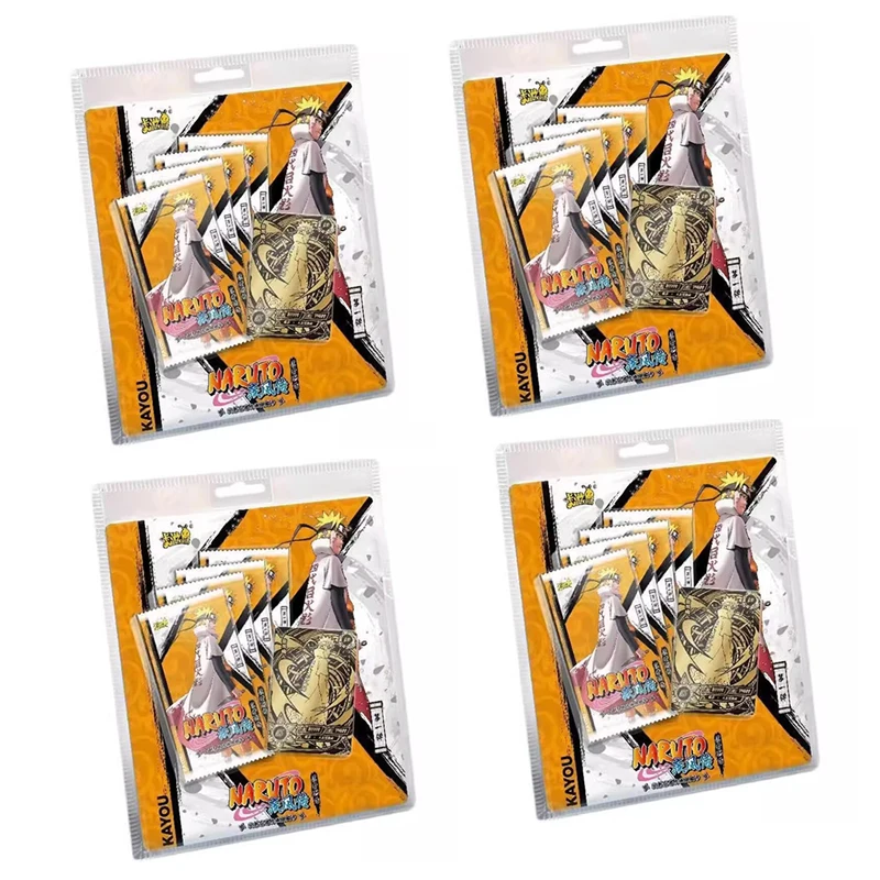 Naruto Collection Card Booster Box Kayou Bubble Wave1 Originate Classical Random Table Playing Game Board Cards