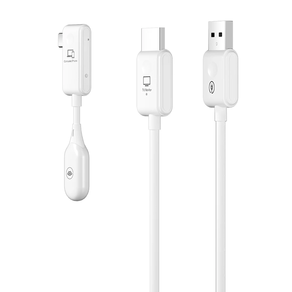 

Приемник видеопередатчика HDMI-совместимый кабель с тем же экраном Проекционный кабель 1080P для ТВ-палки Монитор Проектор ПК