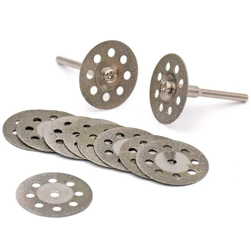 12Pcs/set 22mm Hss Cutting Disc Circular Saw Blade Metal Cut Off Abrasive Tools For Dremel Rotary Tool cutting blade