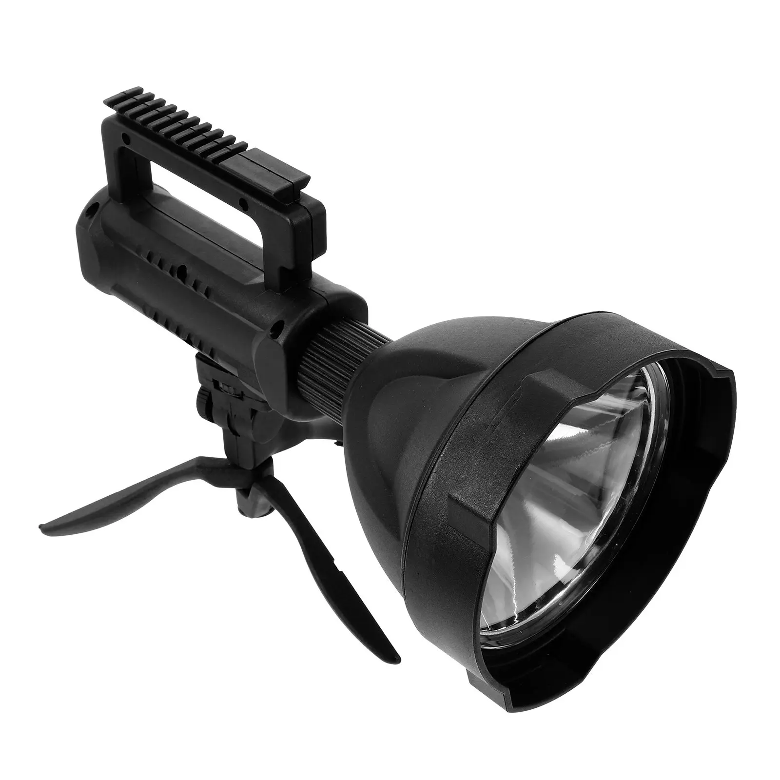 

1 шт. уличный перезаряжаемый светодиодный фонарь-прожектор, водонепроницаемый, ударопрочный, с противоскользящей ручкой, портативный фонарь для кемпинга