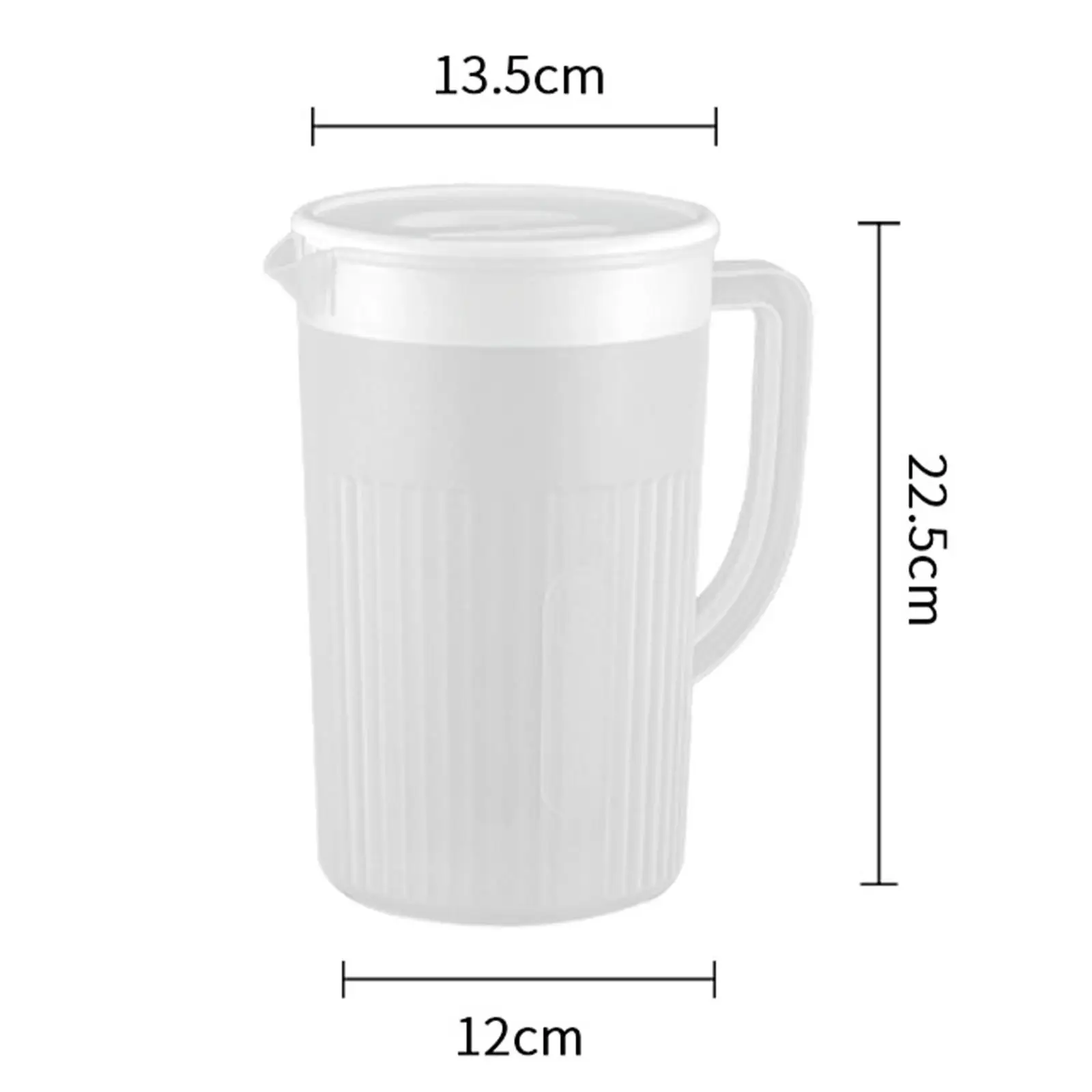 Water Pitcher with Lid Juice Container Lemonade Kettle Pitcher Beverage Jar Beverage Jar for Catering Party Homemade Beverage