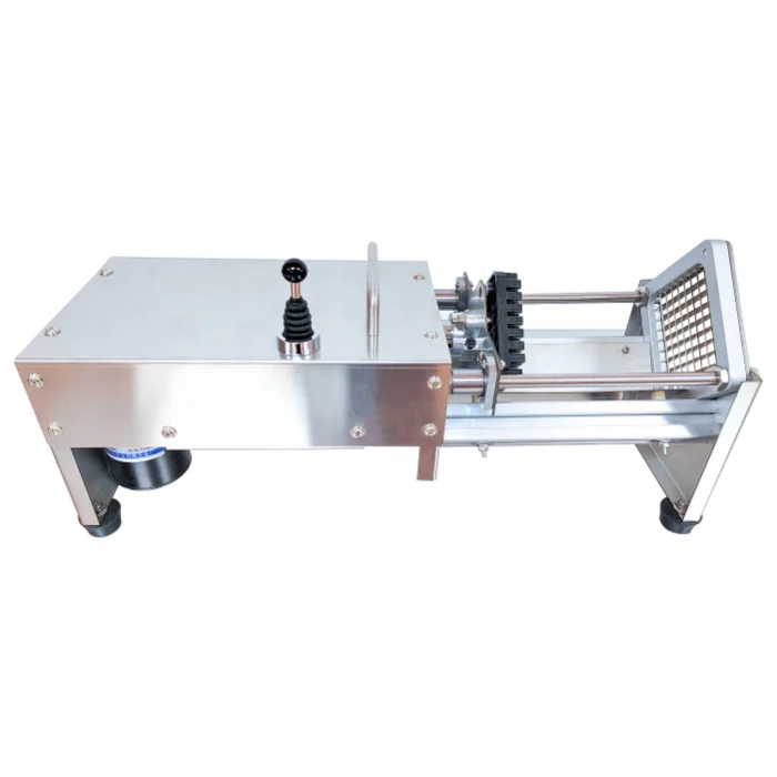 Automatic Potato Chips Machine Stainless Steel Vegetable Cutter Electric French Fry Cutting Machine