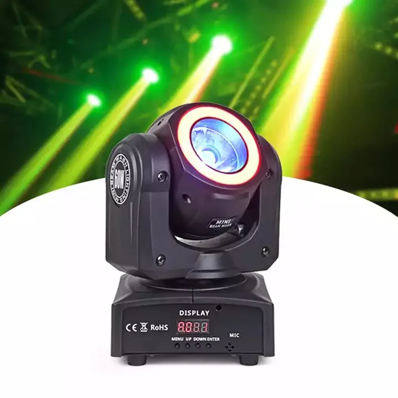 60W LED beam & LED Strip moving head light effect professional disco stage dj lighting led effect light KTV Bar Club Stage show