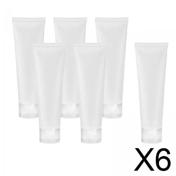 หลอด PETG คุณภาพสูง แบบใส นิ่ม สำหรับบรรจุภัณฑ์เครื่องสำอางแบบเติมได้ ฝาเปิด-ปิด สำหรับผลิตภัณฑ์ดูแลผิว